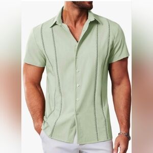 MAPICK Men's Casual Beach Button Down #556, 557, 863